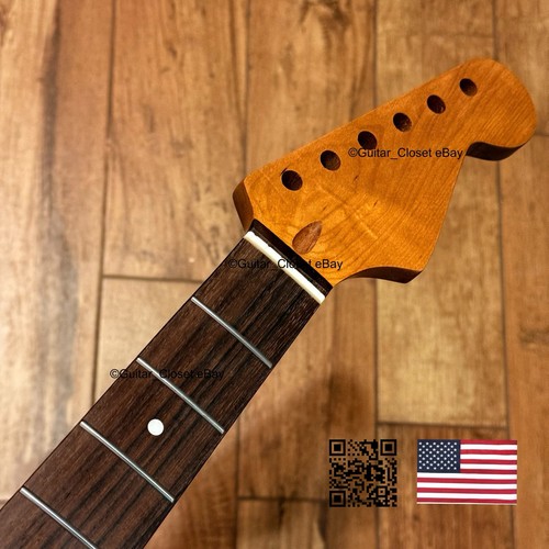 Roasted maple rosewood - rosewood, strat