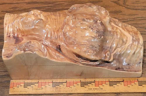 Maple wood burl hinged - burl,