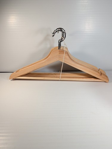 Natural maple wood hangers - maple,